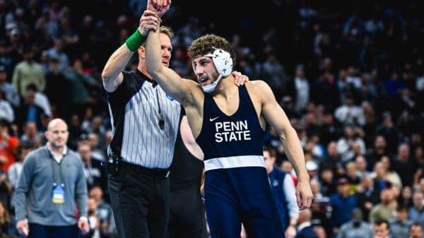 For Penn State wrestling star Mitchell Mesenbrink, winning the Hodge Trophy would be “sweet,” but no on be-all, end-all