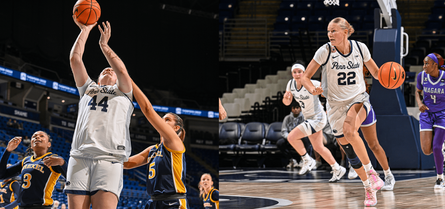 Penn State Women's Basketball, Gracie Merkle, Alli Campbell