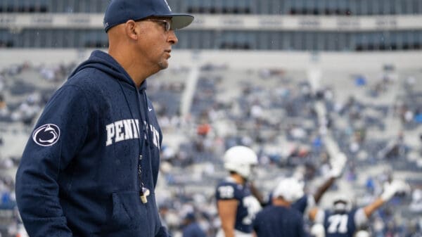 James Franklin and Penn State have dropped in ESPN’s rankings.