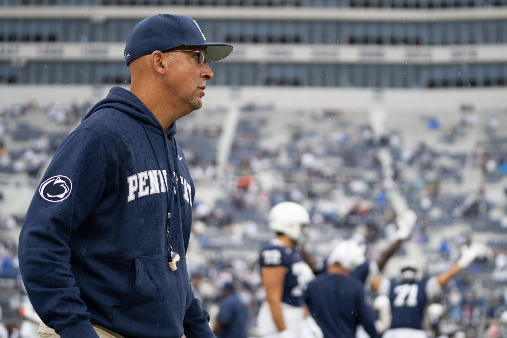 James Franklin and Penn State have dropped in ESPN’s rankings.