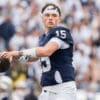 Penn State coach James Franklin talked about one thing QB Drew Allar is still struggling with.