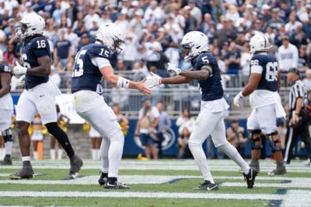 Devonte Ross certainly made a splash for Penn State Saturday.