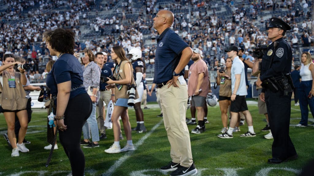 Penn State coach James Franklin hasn't done well in big games. Everybody knows that.