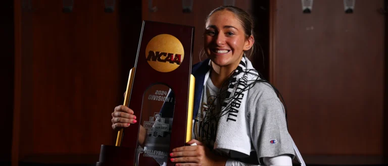 Izzy Starck is stepping away from Penn State Volleyball