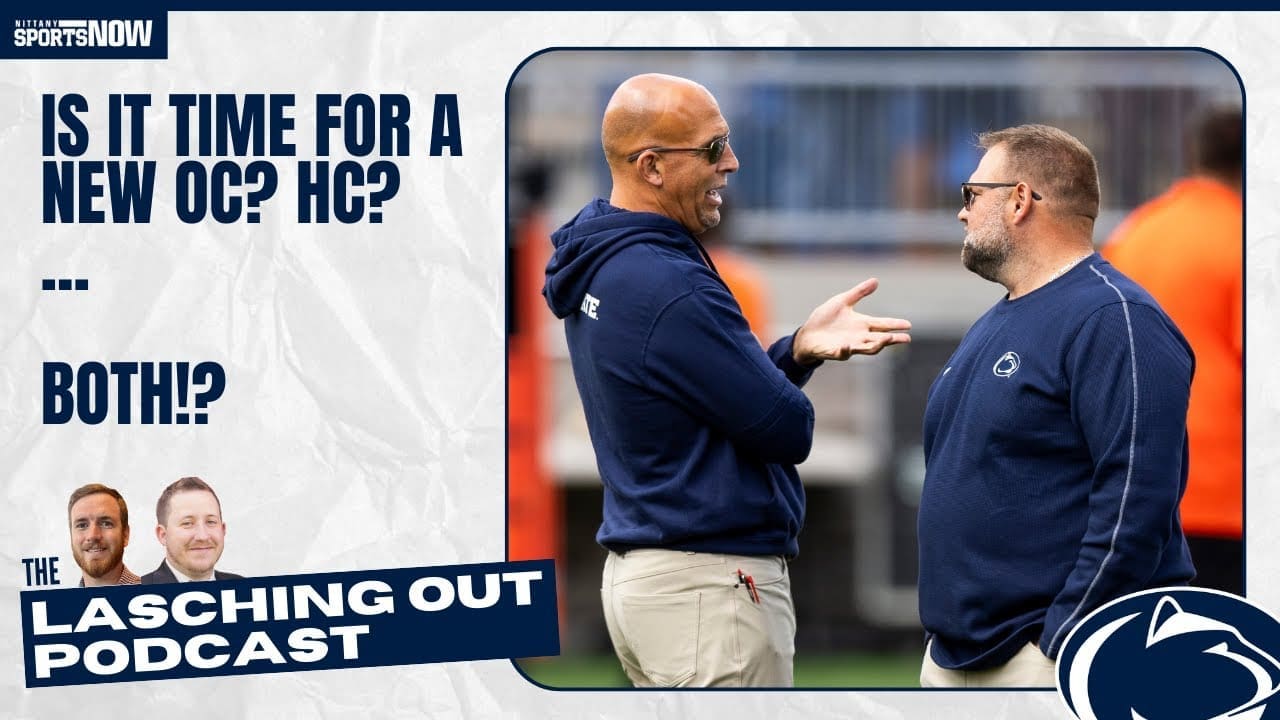 Lasching Out graphic after Penn State loss to Oregon