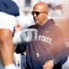 Manny Diaz commented on former Penn State coach James Franklin’s dismissal.