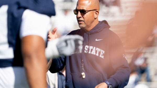 Manny Diaz commented on former Penn State coach James Franklin’s dismissal.
