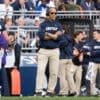 James Franklin won't be happy with Penn State ending the first half with more penalty yards (60) than passing yards (35)