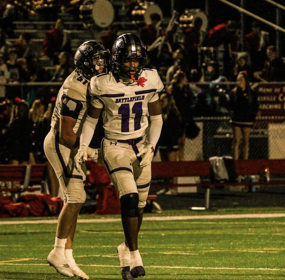 Penn State football recruiting target Noah Glover. Image courtesy of Noah Glover's Instagram account.