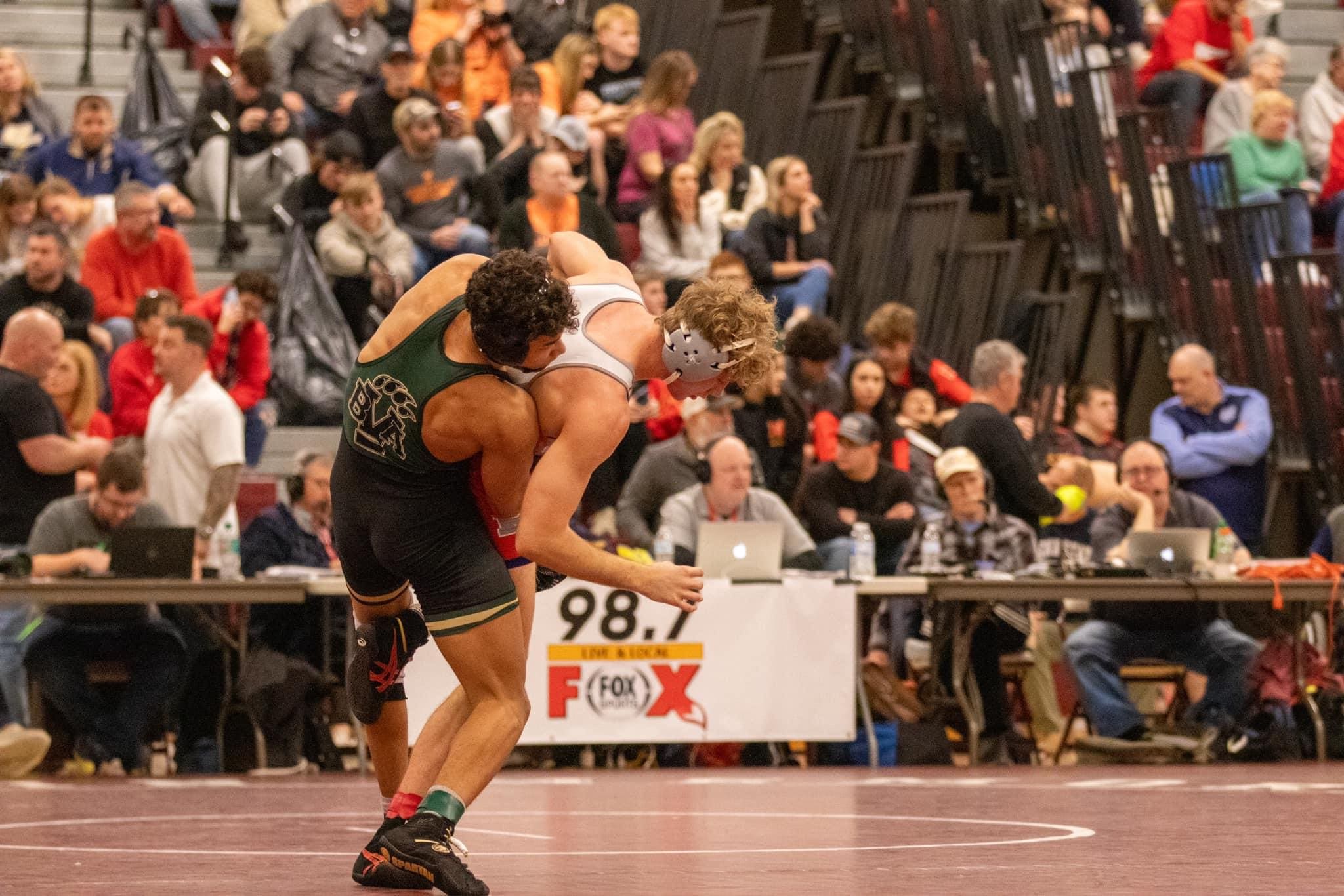 Elijah Brown is used to dominating, and the Penn State wrestling signee did it again in the Pittsburgh Wrestling Classic